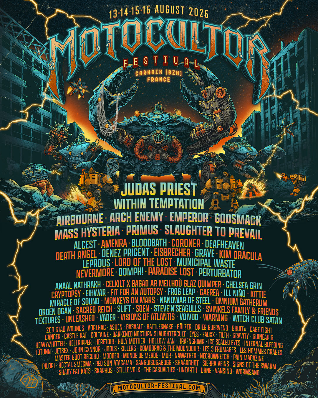 Motocultor Festival 2026