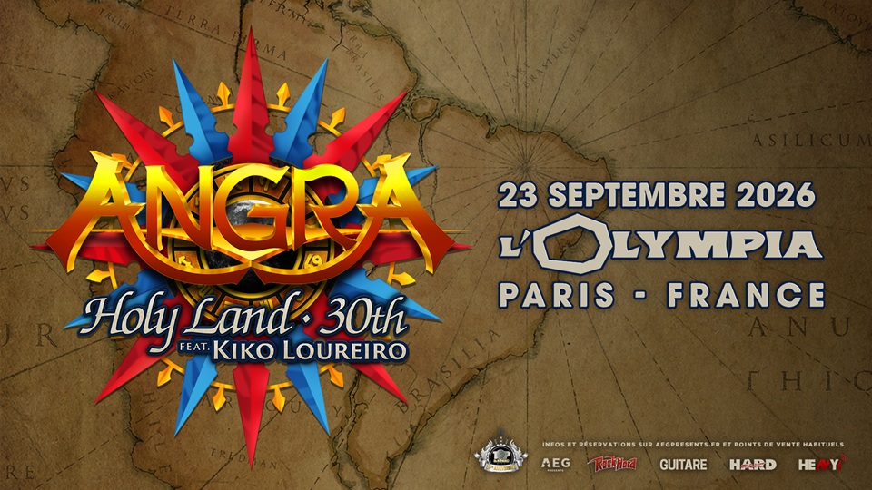 Angra en concert à Paris