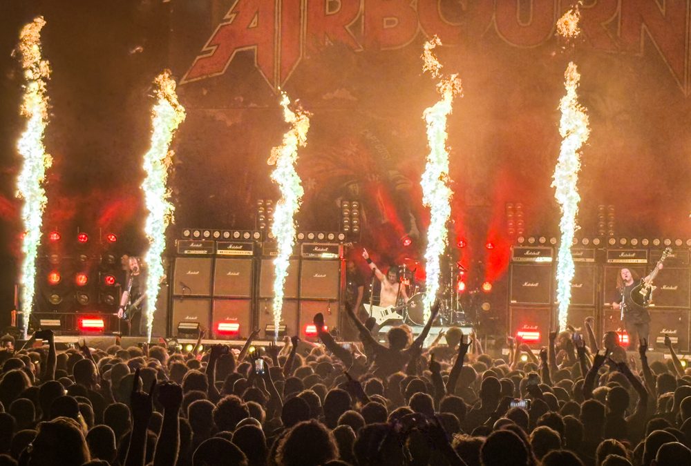 Airbourne au Zenith de Paris