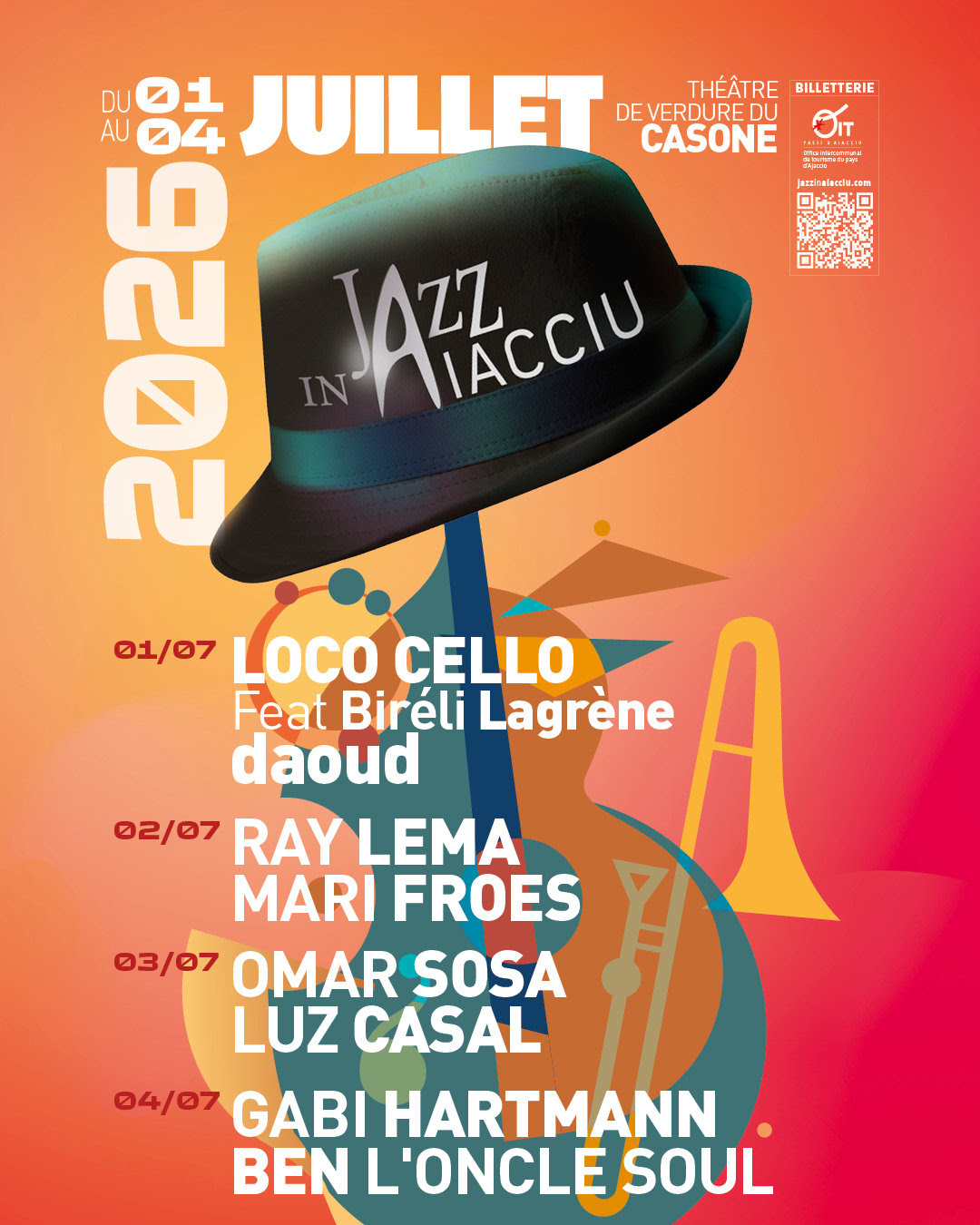 Jazz in Aiacciu Ajaccio 2026