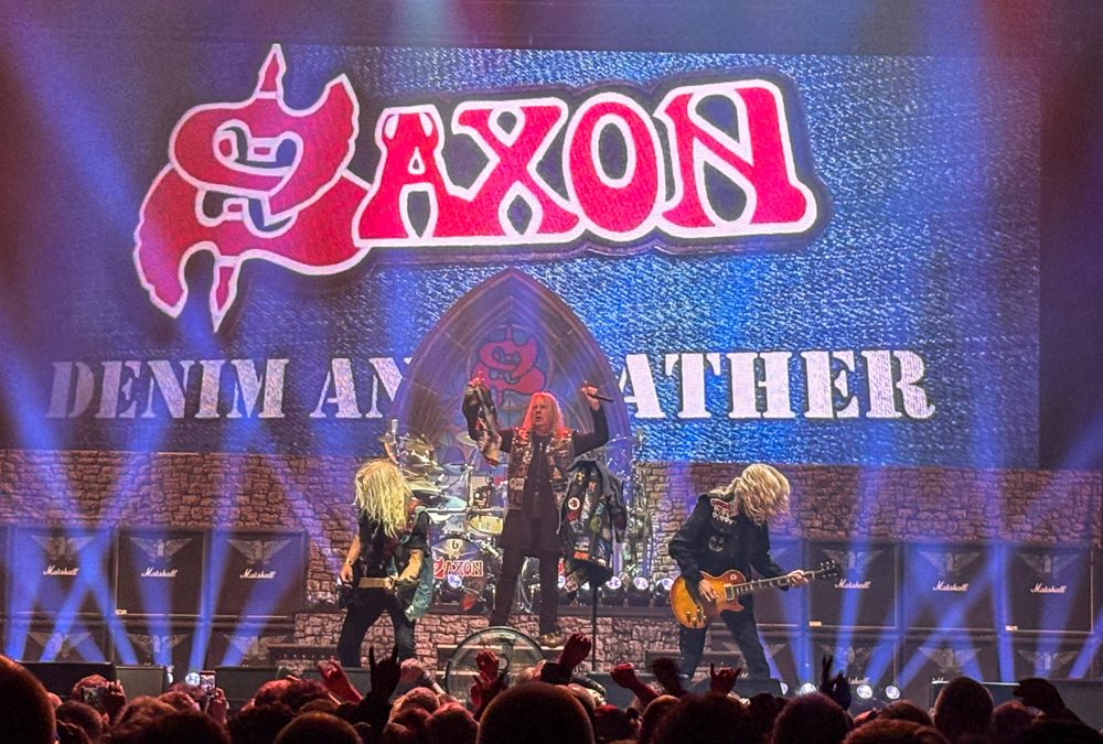 Saxon au Zenith de Paris