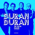 Duran Duran en concert à Paris Accor Arena 2026