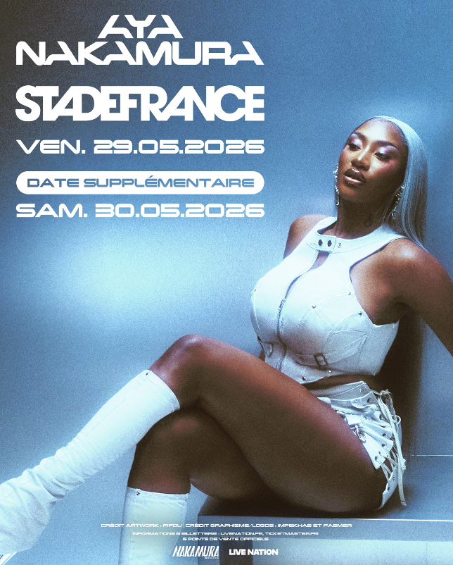 Aya Nakamura au Stade de France