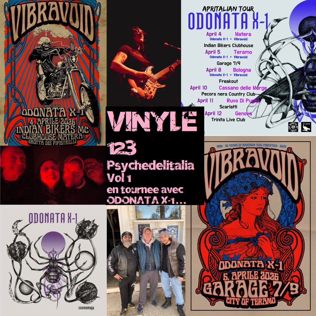 Vinyle psychadelitalia Vinyle par Steff Tej