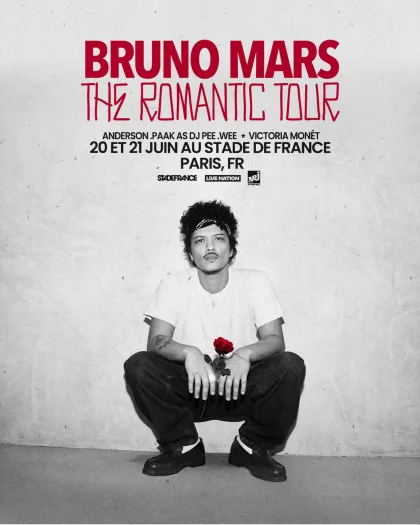 Bruno Mars au Stade de France