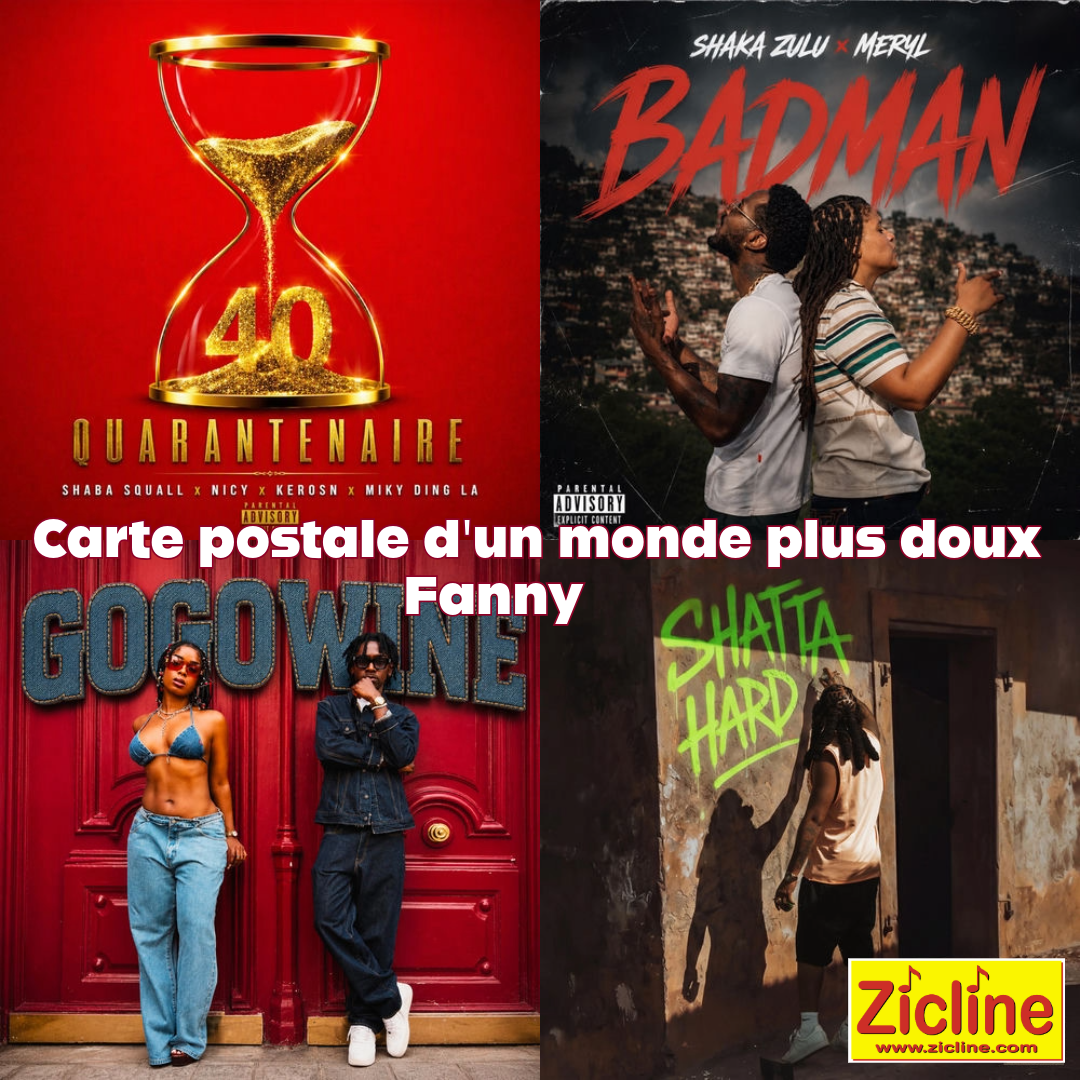 Carte Postale d un monde plus doux par Fanny