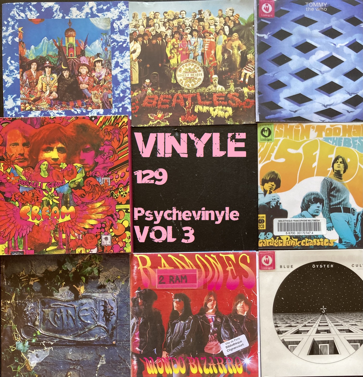 Vinyle 115 psychevinyle vol 3 Vinyle par Steff Tej n°115