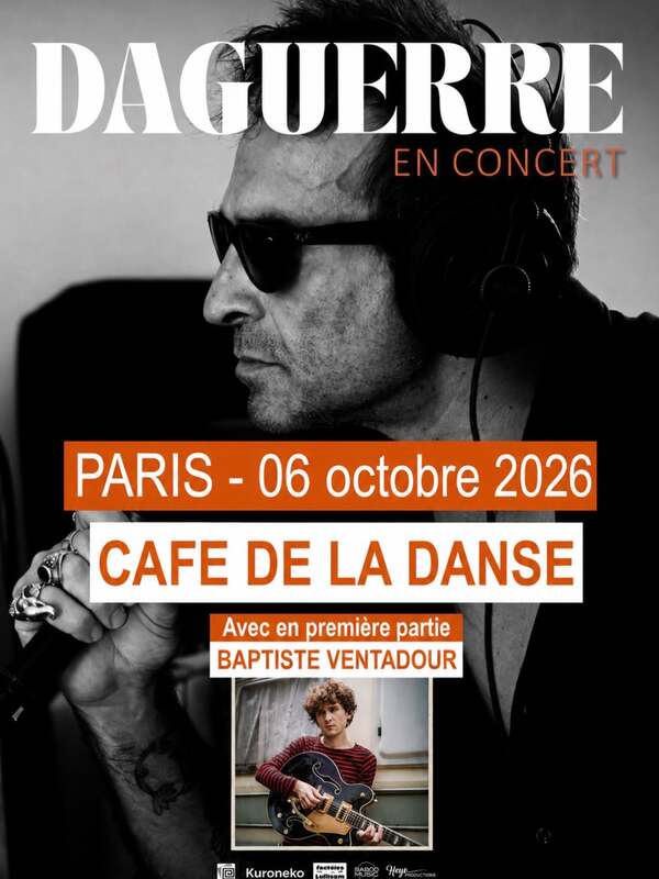 Daguerre en concert à Paris