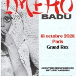 Erykah Badu en concert à Paris